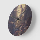 復活 ラウンド壁時計 (傾斜)