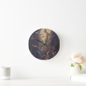 復活 ラウンド壁時計 (ホーム)