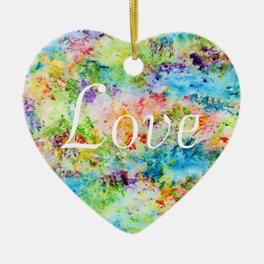 復活-愛 セラミックオーナメント (正面)