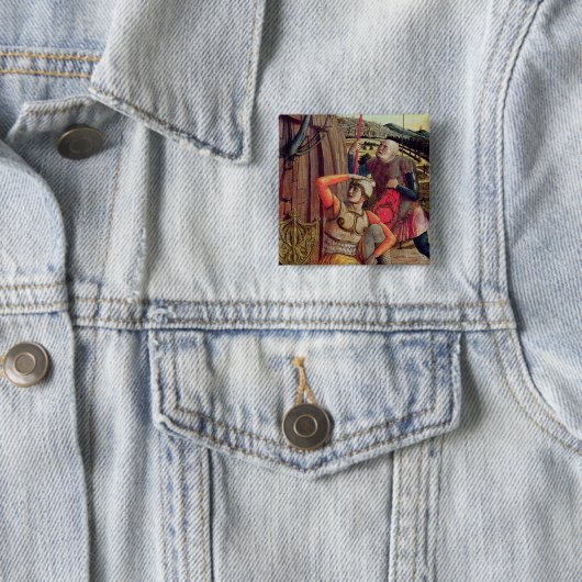 復活 缶バッジ (インサイチュ)