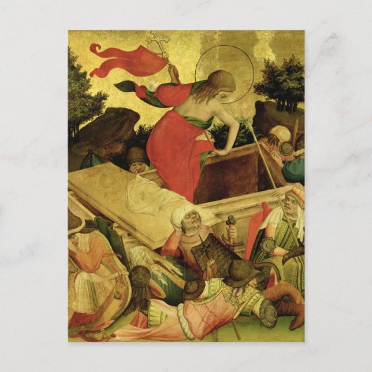 復活、聖トマス祭壇のパネル ポストカード (正面)