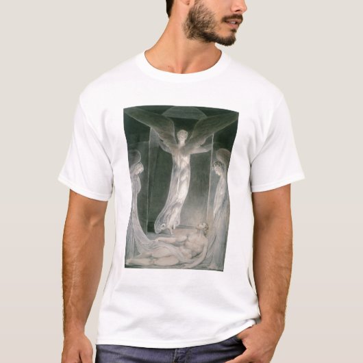 復活: 遠くにな天使の転がることSton Tシャツ (正面)