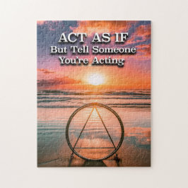 復興スローガンもしの日の出として行動する ジグソーパズル