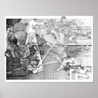 復讐と悪魔の正義の寓話 ポスター