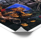 復讐に燃える死んだプリント ポスター (角)