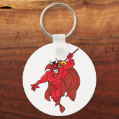 復讐に燃える赤鬼 キーホルダー (正面)