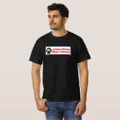 復讐のオオカミ、下院議員を解任せよ Tシャツ (正面フル)