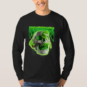 復讐のスカルヘビ – 悲しい美学Edgy Str Tシャツ