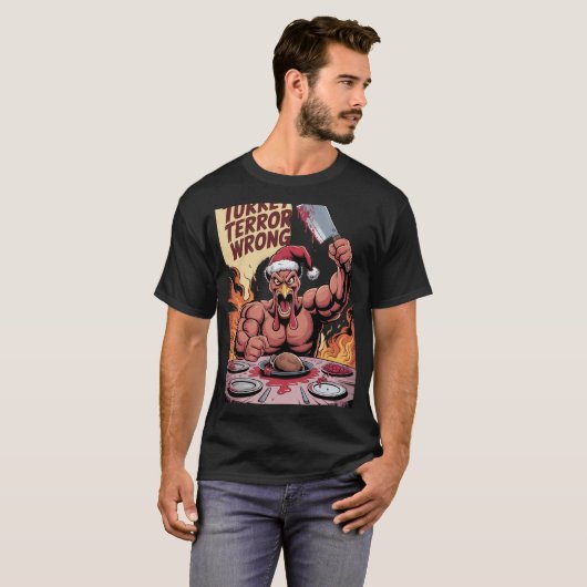 復讐のターキーテロ Tシャツ (正面フル)