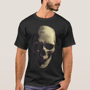 復讐のドクロ - 欺瞞的な微笑みアート Tシャツ