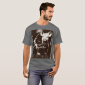 復讐のベジタリアンセシウム家族レトロ Tシャツ (正面フル)
