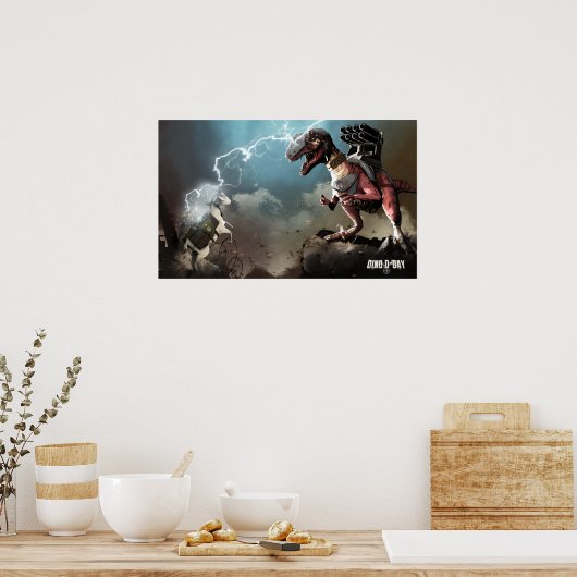 復讐のヤギと赤い男爵の踊り ポスター (キッチン)