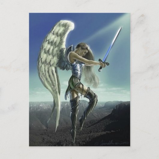復讐の天使 ポストカード (正面)