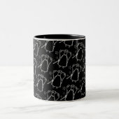 復讐の天使 黒白柄 マグカップ (中央)