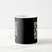 復讐の展開がロマンスに勝る本好きな人へ コーヒーマグカップ (中央)