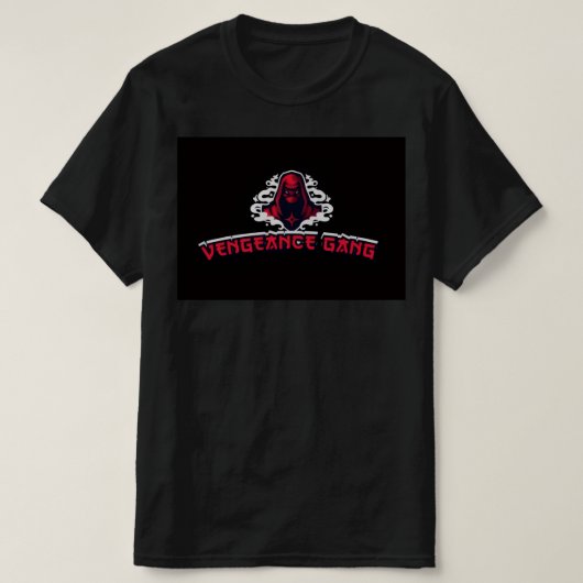 復讐ギャング Tシャツ (デザイン正面)