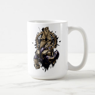 復讐者:終盤| Thanos Shattered Avengersロゴ コーヒーマグカップ