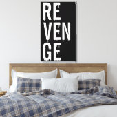 復讐 キャンバスプリント (インサイチュ (寝室))