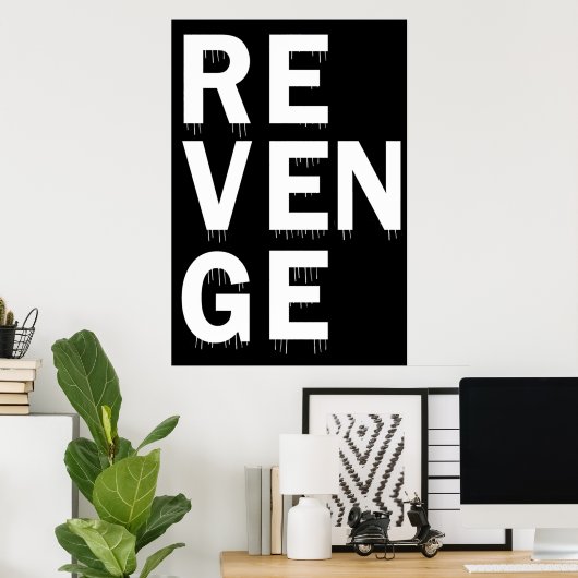 復讐 ポスター (ホームオフィス)