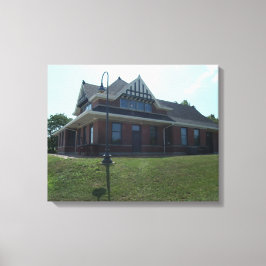 復車庫 キャンバスプリント