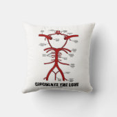 循環して下さい愛(Willisの円)を クッション (裏面)