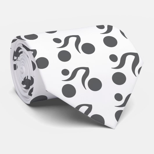 循環のクールなロゴ ネクタイ (ロール)