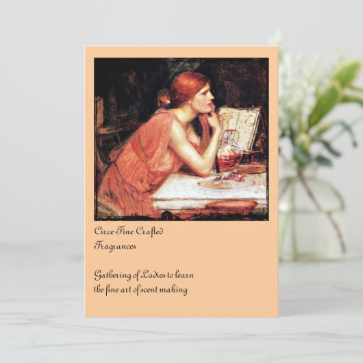 循環の順序と位置 招待状 (スタンド正面)