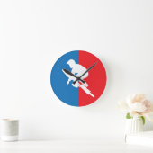 循環の-サイクリスト-バイク- BMX -スポーツ ラウンド壁時計 (ホーム)