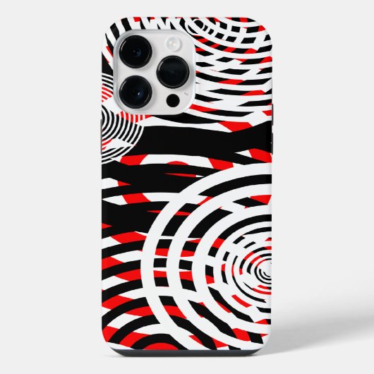 循環カオス iPhoneケース (裏面)