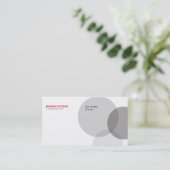 循環ベン図 名刺 (スタンド正面)