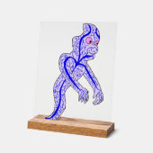 循環幽霊 アクリルサイン (傾斜)