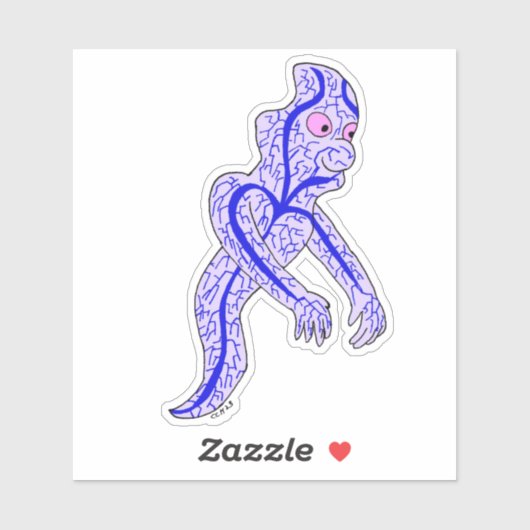 循環幽霊 シール (シート)