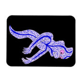 循環幽霊 マグネット (横)