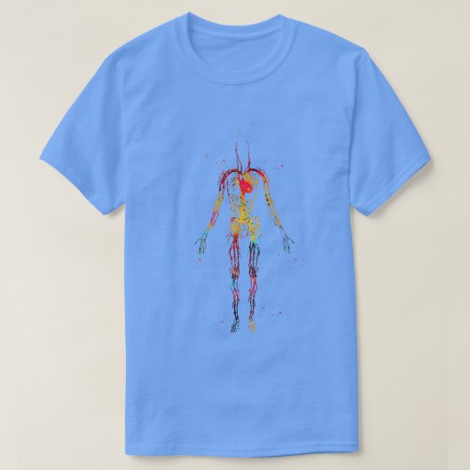 循環系1 Tシャツ (デザイン正面)