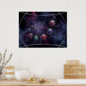 循環論理プリント ポスター (キッチン)