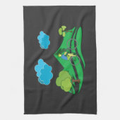 循環 キッチンタオル (縦)