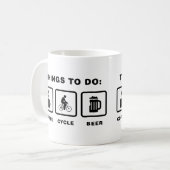 循環 コーヒーマグカップ (正面左)