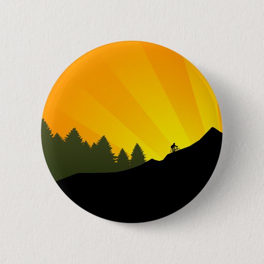 循環: 山のrayz: 缶バッジ (正面)