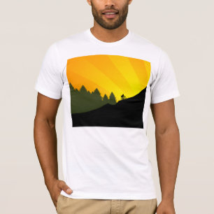 循環: 山のrayz: tシャツ