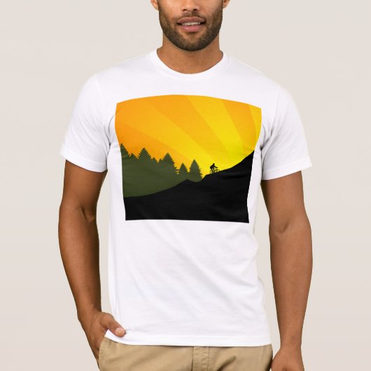循環: 山のrayz: tシャツ (正面)