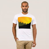 循環: 山のrayz: tシャツ (正面フル)