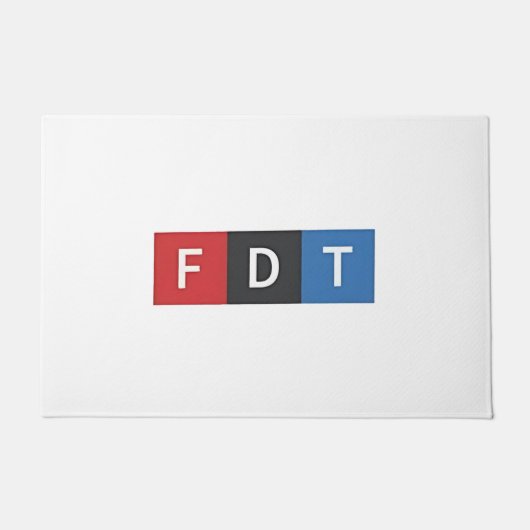 微妙なアンチトランプFDTアンチ – マガ民主党 ドアマット (正面)