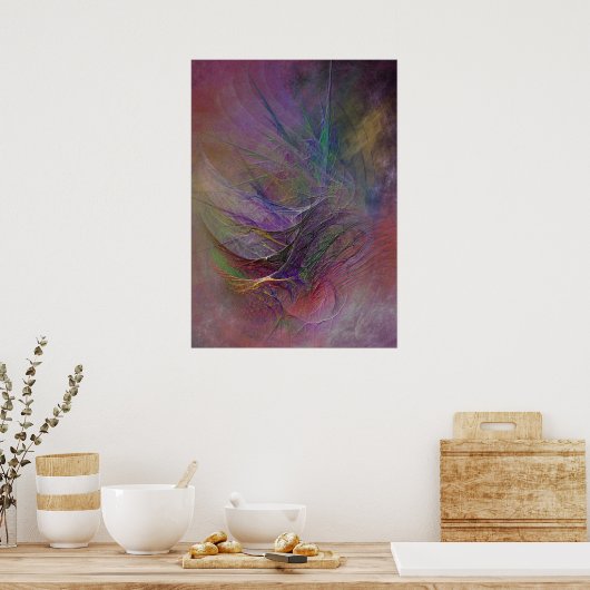 微妙なエコー ポスター (キッチン)