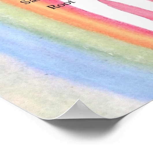 微妙なエネルギー体とチャクラ ポスター (角)