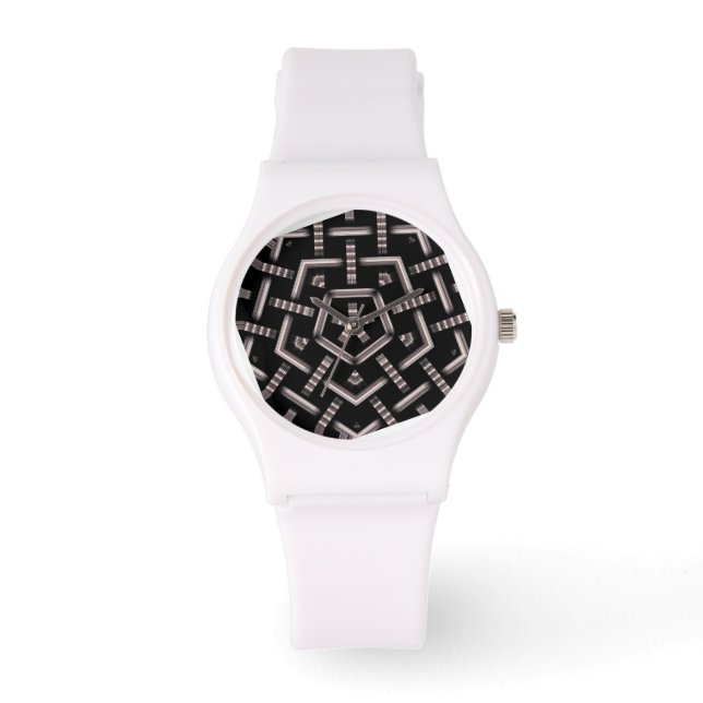 微妙なスチームパンカリー 腕時計 (正面)