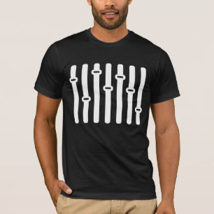 微妙なデザインサウンドエンジニアボードレベル白 Tシャツ
