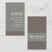 微妙なドット 名刺 (正面/裏面)