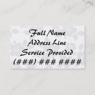 微妙なハワイアン 名刺