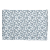 微妙なベリーブランチのキングコンフォーターカバー 枕カバー (裏面-左)