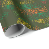 微妙なモンステラの本質 ラッピングペーパー (ロールコーナー)